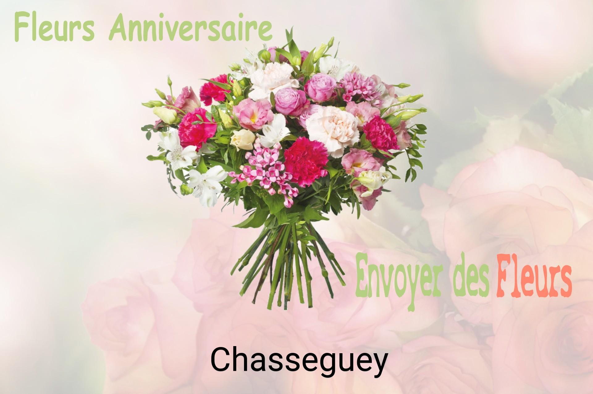 Bouquet de fleurs d’anniversaire livré à Chasseguey