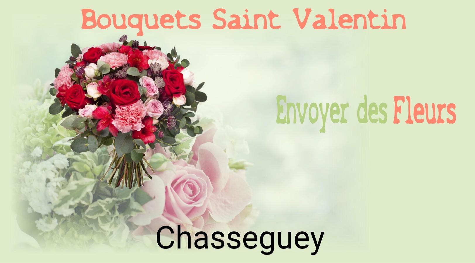 Roses de Saint-Valentin livrées à Chasseguey